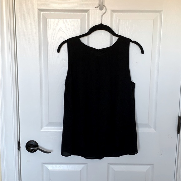 Black chiffon blouse - Picture 1 of 2
